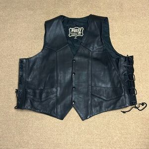 Leather Vest